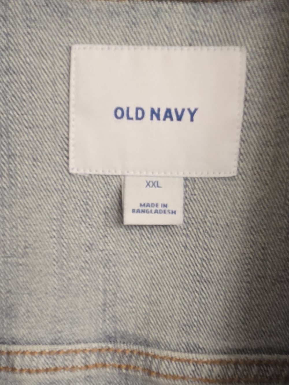 Old Navy Medium Wash Blue Denim Jacket - Picture 3 of 3